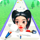 Makeup Run- Makeover Game icône