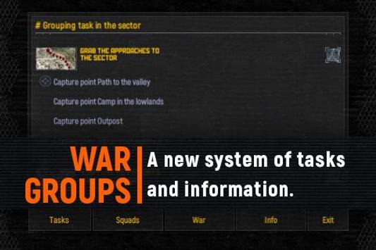 War Groups banner