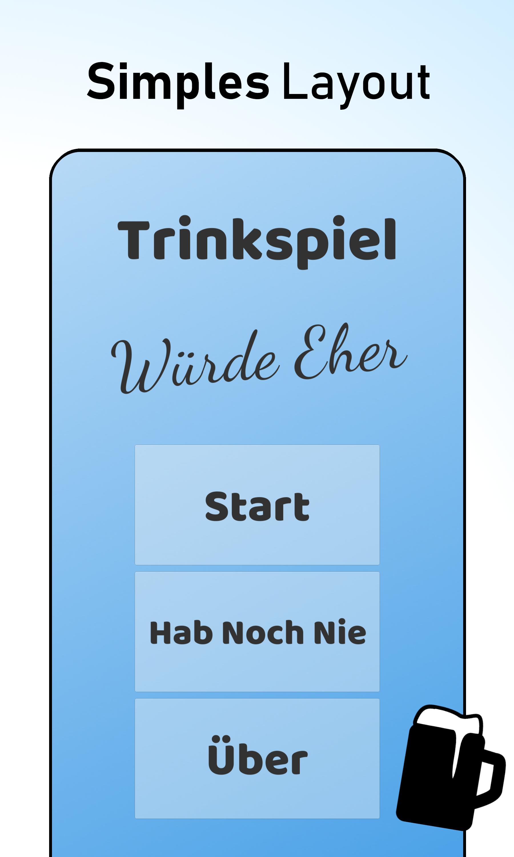 Android向けのTrinkspiel: Wer Würde Eher APKをダウンロードしましょう