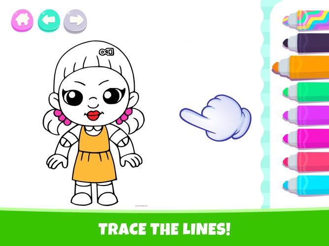 Squid Game Coloring for Android - APK Download