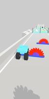 Pixel Car Crash Plakat