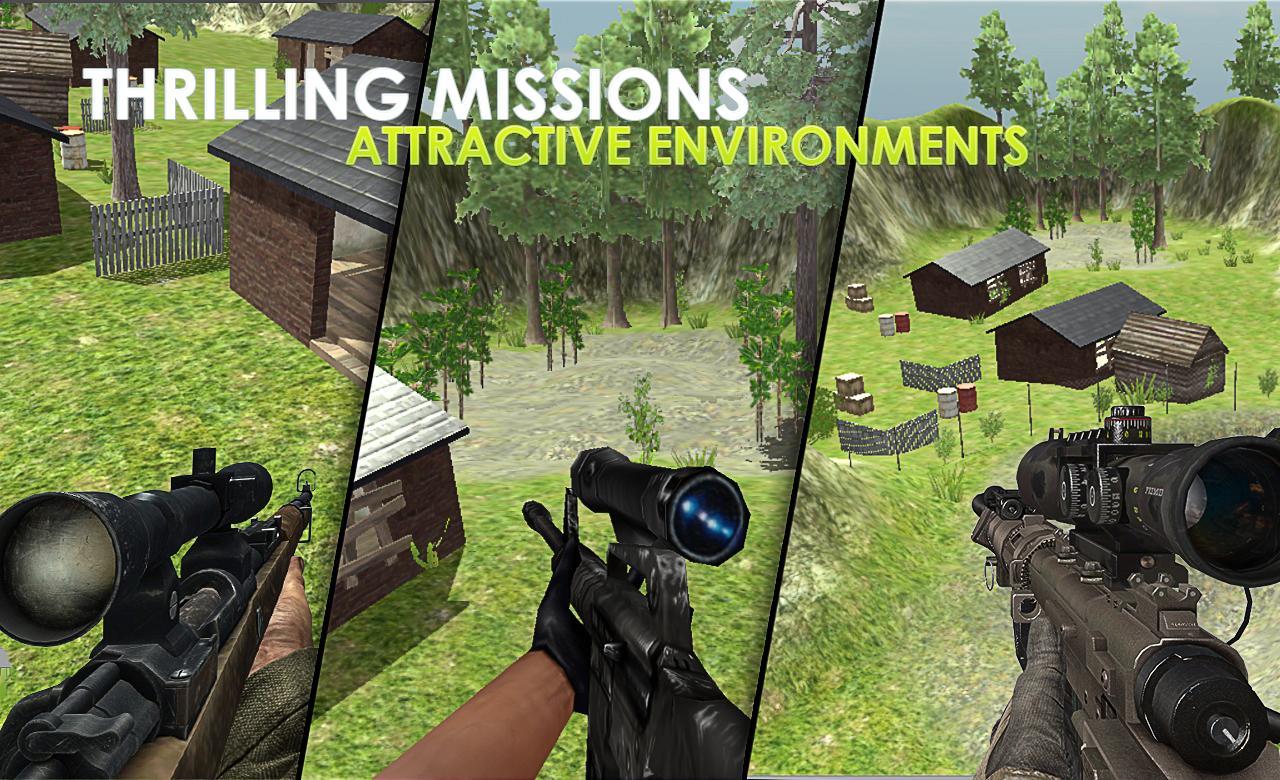 Sniper Shooter FPS Bravo Contract Killer 3