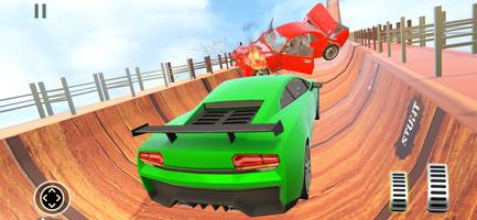 Mega Ramp High Speed Car Crash captura de pantalla 2