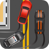Dodge The Cars: Escape The Police-Chasing Car Game icône