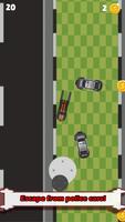 Dodge The Cars: Escape The Police-Chasing Car Game ภาพหน้าจอ 3