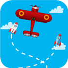 آیکون‌ Go Planes!: Missiles Dodge Game-Flying Plane Games