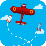 Go Planes!: Missiles Dodge Game-Flying Plane Games 图标