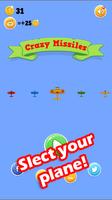 Go Planes!: Missiles Dodge Game-Flying Plane Games постер