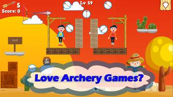 🏹Gibbet Archery: Gibbets Jeux-Bow et Arrow Master Affiche