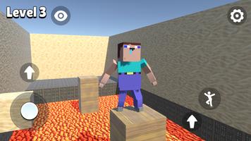 Poster Noob vs Pro : 3D parkour