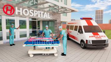 Jeu d'ambulance Conduite 3D capture d'écran 2