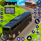 Jeu de conduite d'autobus 3D icône