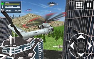 Helicopter Game Simulator 3D imagem de tela 3