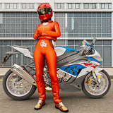 Motorcycle simulator offline أيقونة