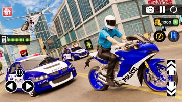 Motorbike 3D: Police Bike Game capture d'écran 2