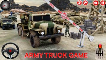 Army Car Games Truck Driving スクリーンショット 1