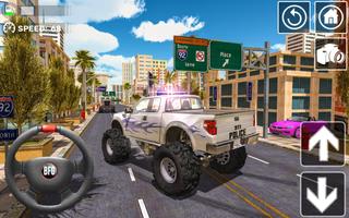 Police Truck Game Simulator capture d'écran 2