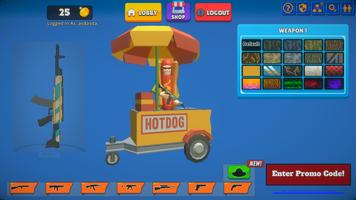 Hotdogz.io captura de pantalla 1