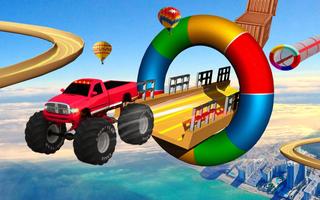 Real Monster Stunt Race Game 포스터