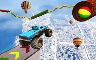 Real Monster Stunt Race Game 스크린샷 2