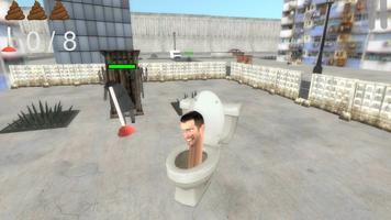 Скибиди Туалет 3D ИГРА الملصق