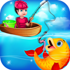 Fisher Man Fishing Game أيقونة