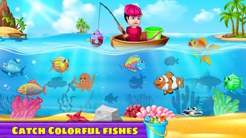 Fisher Man Fishing Game تصوير الشاشة 1