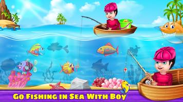 Fisher Man Fishing Game capture d'écran 3