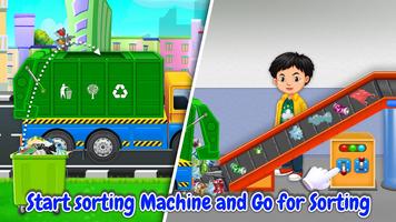 Garbage Truck & Recycling Game 포스터