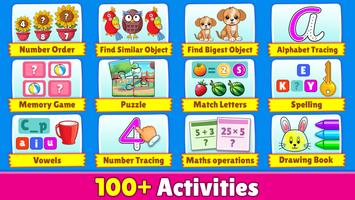 Kindergarten Kids Learn & Play постер