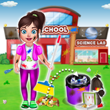 Baby Girl School CleanUp aplikacja