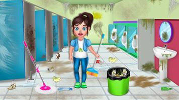 Baby Girl School CleanUp ảnh chụp màn hình 1