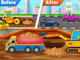 Kids Construction Truck Game アプリダウンロード