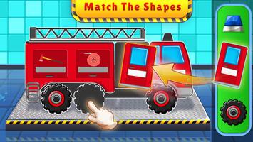 Kids Construction Vehicle Game скриншот 1