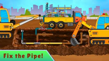 Construction Vehicles Game imagem de tela 3