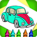 Vehicles Coloring Drawing Book APK