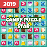 Candy puzzle star icon