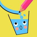 Happy funny glass - Draw game APK