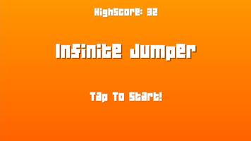 Infinite block jump poster