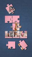 Puzzle de chien mignon capture d'écran 1
