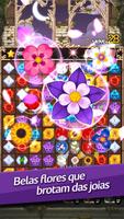 blossom match puzzle game imagem de tela 1