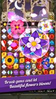 blossom match puzzle game تصوير الشاشة 1