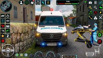 Emergency Ambulance Games 3D capture d'écran 1