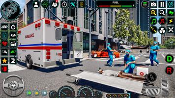 Emergency Ambulance Games 3D capture d'écran 3