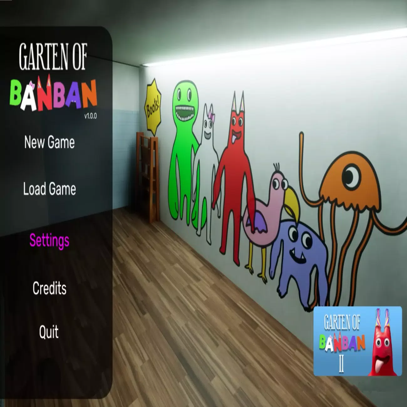 Garten of banban 2 horror game APK for Android Download