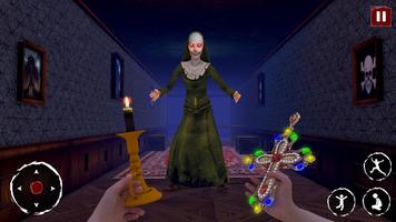 Evil Scary Nun Horror Game 3D capture d'écran 2