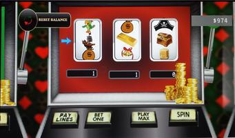 Casino Slot Machines Affiche