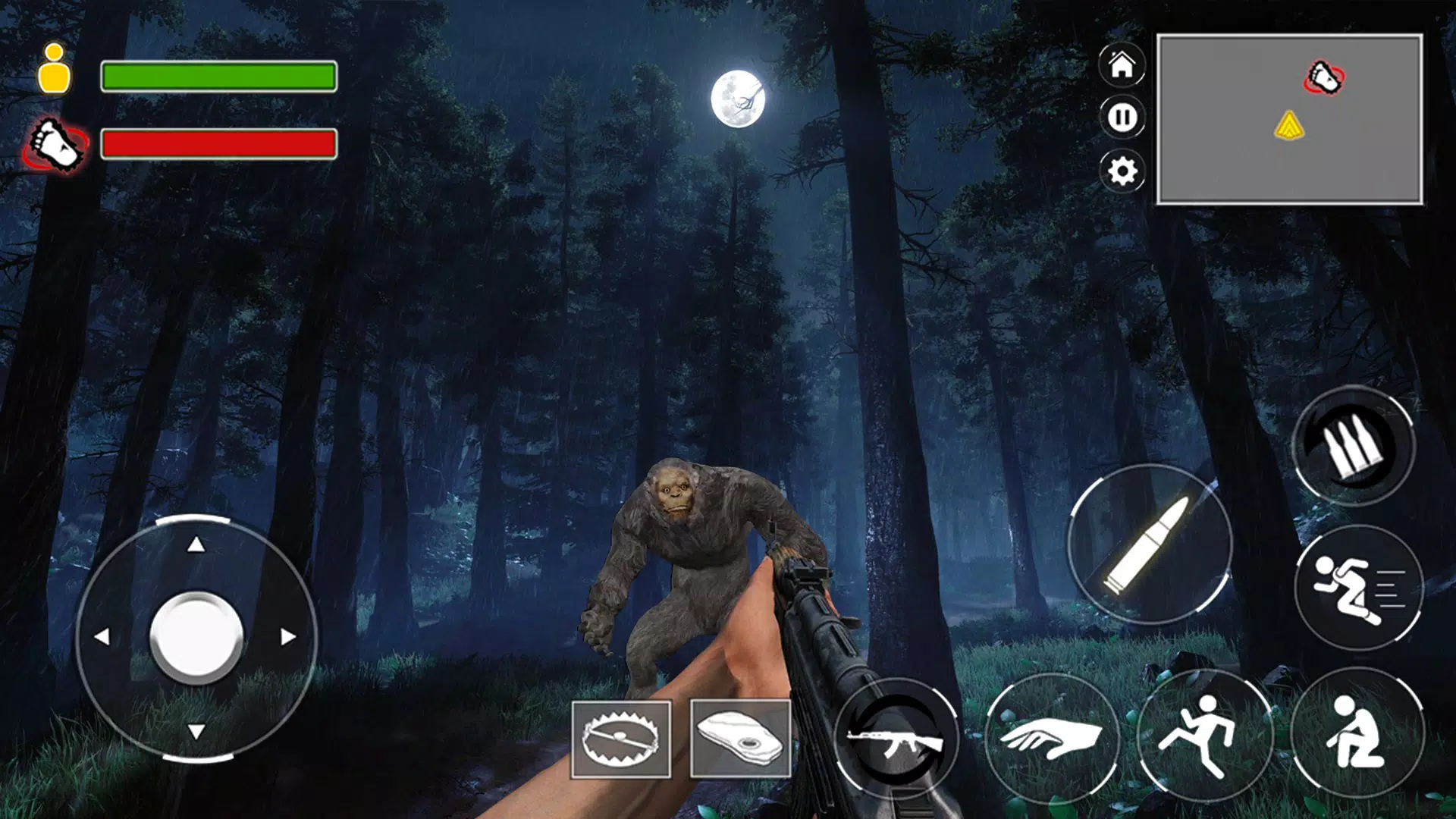 Bigfoot Monster Hunter Game  App Price Intelligence by Qonversion