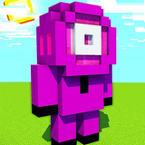 3D Parkour SkyCraft Block Game أيقونة