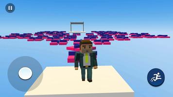 3D Parkour SkyCraft Block Game تصوير الشاشة 3